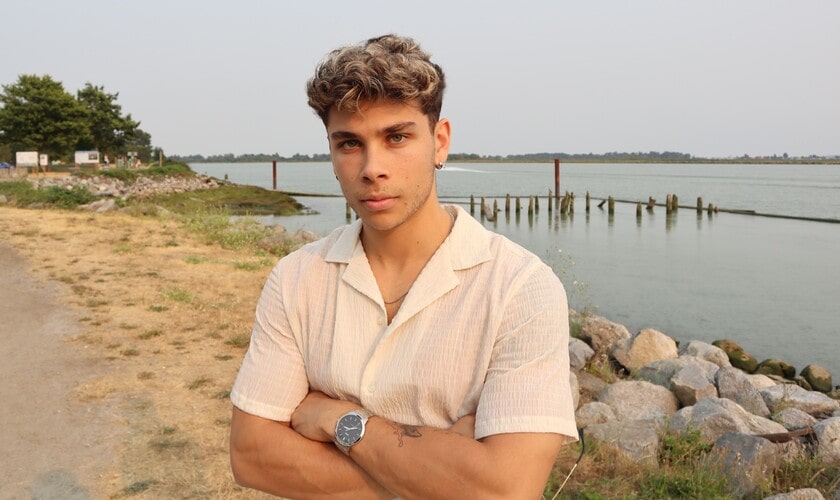 Nathan Nazareth by the waterfront